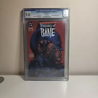 Buy Batman Vengeance Of Bane Special #1 9.0 CGC Comic DC Read Description • 85£
