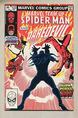 Buy Marvel Team-Up- Spider-Man And Daredevil # 123 NM-   Marvel Comics  D3 • 2.40£