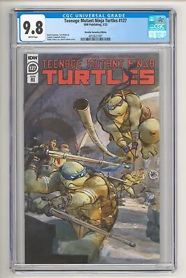 Buy Teenage Mutant Ninja Turtles #127 Jared Cullum Retailer Variant CGC 9.8 • 47.30£