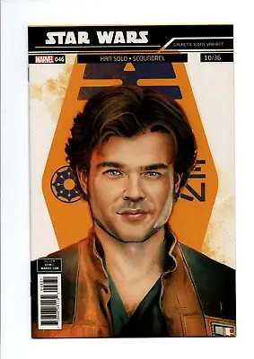 Buy Star Wars #46, Reis Galactic Icon Variant,  Han Solo - Scoundrel, 2018 • 9.69£