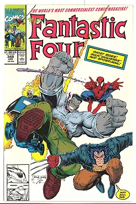 Buy Fantastic Four #348 Near Mint/Mint (9.8) 1991 Marvel Comic • 64.30£