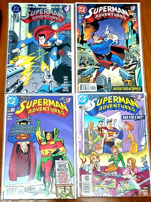Buy Superman Adventures # 1 40 42 45 (DC Comics) 1996 TAS Animated Series EU Seller! • 22.25£