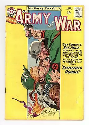 Buy Our Army At War #135 VG- 3.5 1963 • 15.42£