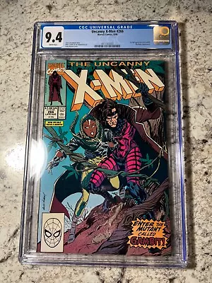 Buy Uncanny X-Men #266 CGC 9.4 (Marvel Comics 1990) 1st Appearance Of GAMBIT • 241.28£