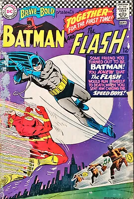 Buy Detective Comics - Batman And The Flash : #67 Aug-Sept 1966 • 8£