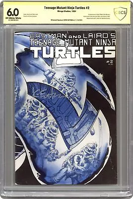 Buy Teenage Mutant Ninja Turtles #2 Eastman 1st Printing CBCS 6.0 SS Eastman 1984 • 471.72£