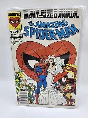 Buy Amazing Spider-Man Annual 21 High Grade  Marvel • 23.72£