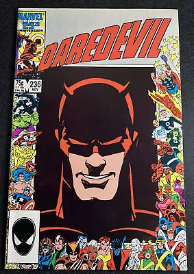 Buy Daredevil #236 1986 Marvel Barry Smith Art Black Widow Appearance • 11.06£