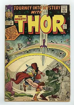 Buy Thor Journey Into Mystery #111 GD 2.0 1964 • 20.50£