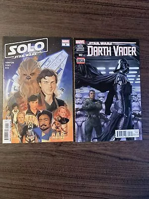 Buy SOLO A STAR WARS STORY 1 1ST APP. QI'RA , Darth VADER #2 1st Mention DR.Aphra • 27.98£