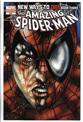 Buy The Amazing Spider-Man #570 (2008) Luke Ross Variant Cover • 7.98£