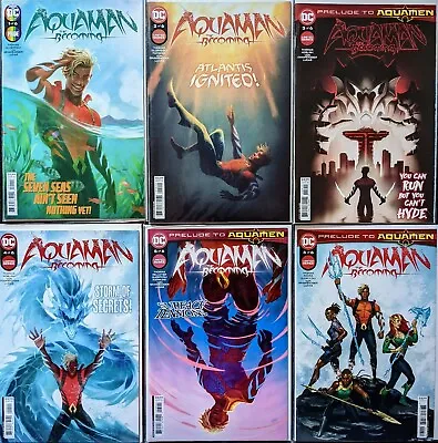 Buy Aquaman The Becoming #1b/#1-6 - Thomas - Dc - First Prints - Nm - 2021/22  • 26.99£