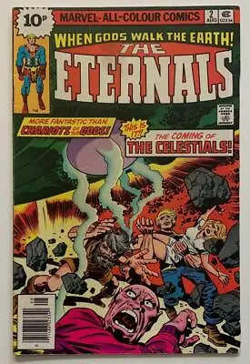Buy The Eternals #2 KEY 1st Apps Ajak & The Celestial (Marvel 1976) VG+ Bronze Age • 36.75£