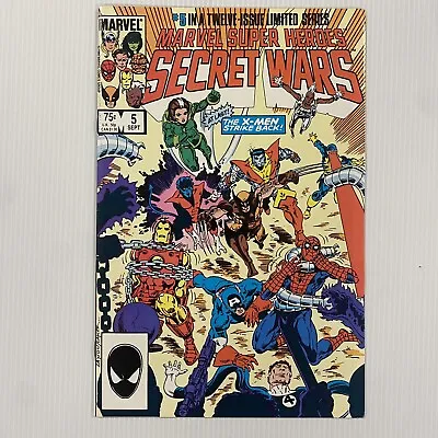 Buy Marvel Super Heroes Secret Wars #5 1984 1st Print VF+ • 30£