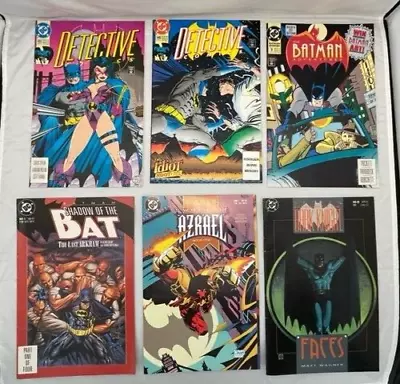 Buy Batman 6 Comic Mixed Lot – Adventure, Detective, Shadow Of The Bat #1, Sword • 7.16£