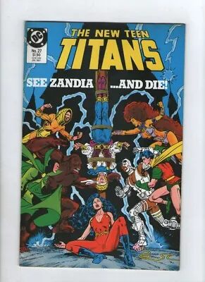 Buy DC Comics The New Teen Titans No 27 1987 $1.50 USA  • 2.99£
