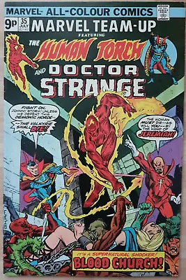 Buy Marvel Team-Up Featuring The Human Torch And Doctor Strange #35 Marvel Comics • 8£