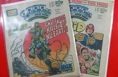 Buy 2000AD Prog 316-317 1st D.R. & Quinch Alan Moore All 2 Comic Book 14 5 83 1983 • 27.50£