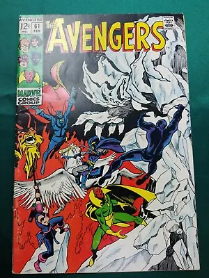Buy Avengers 61 VH/FN Black Panther Dr Strange Marvel Silver Age Endgame • 19.98£