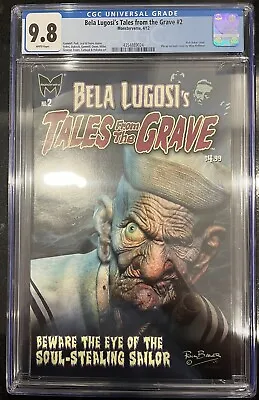 Buy Monsterverse Comics Bela Lugosi's TALES FROM THE GRAVE #2 2012 Popeye CGC 9.8 • 299.99£