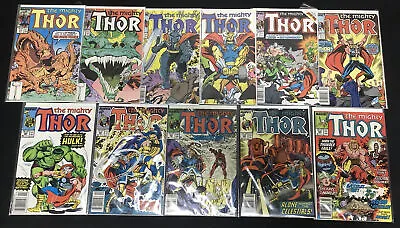 Buy The Mighty Thor #379-389 Comic Lot, Marvel, Walter Simonson, 1st App Exitar • 40.21£