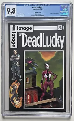 Buy Dead Lucky 1 Comico Grendel Homage Variant CGC 9.8 Primer 2 Image Comic 2022 • 62.99£