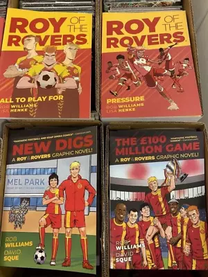 Buy Roy Of The Rovers Hardcover Tpb Volume5#6#7#8 All Play For , Pressure New Digs • 34.99£
