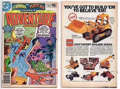 Buy Adventure Comics #468 (VG/FN 5.0) 1st App Whirling Dervish Plastic Man 1980 DC • 2.25£