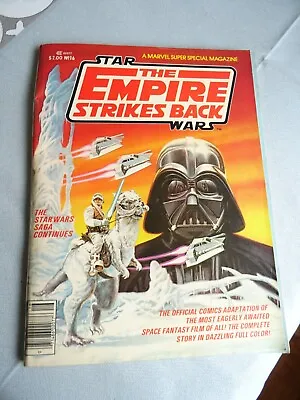 Buy Marvel Super Special Magazine Star Wars Empire Strikes Back No 16 • 20£