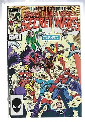 Buy Marvel Super Heroes Secret Wars 4 Book Lot(5,6,7,&10) 1984-5 Mid Grade Avg • 36.22£