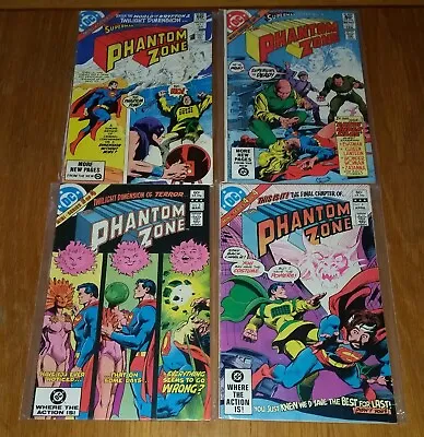 Buy Superman Phantom Zone #1-4 Supergirl Dc Comics 1982 Set (4) • 14.98£