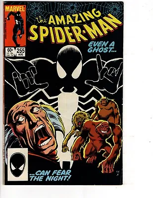 Buy Amazing Spider-Man #255 Comic Book  1984 FN KEY - 1st Appearance Of Black Fox! • 7.99£