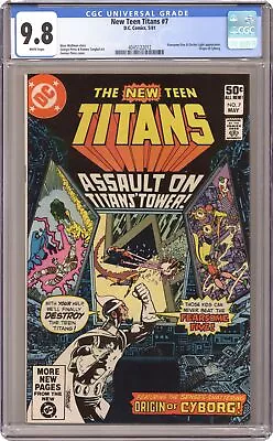 Buy New Teen Titans #7 CGC 9.8 1981 4045122012 • 150.93£