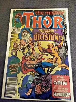 Buy THOR #408 NM 1989 Marvel Comics - Tom DeFalco/Ron Frenz - Newsstand Edition • 4.79£