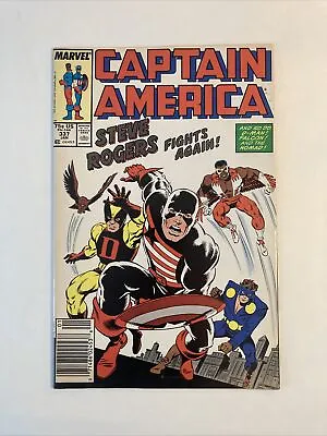 Buy Captain America 337, 1988 1st Appearance US Agent VF Newsstand Combined Shipping • 11.10£