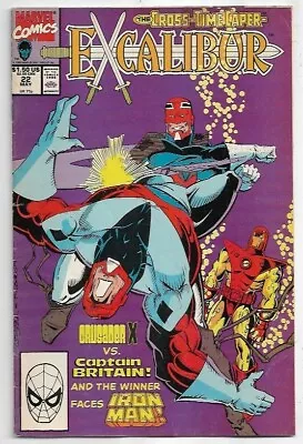 Buy Excalibur #22 FN (1990) Marvel Comics • 1.50£