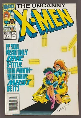 Buy 1993 Marvel Comics THE UNCANNY X-MEN #303 Comic Book • 3.12£