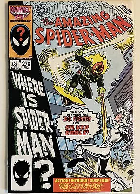Buy Amazing Spider-Man #279 Marvel 1986 1st Silver Sable Cover | NM | Bagged/Boarded • 10.27£