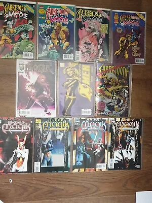 Buy X-Men Magik 1-4 Sabertooth And Mystique 1-4 Comics Bundle • 14.99£