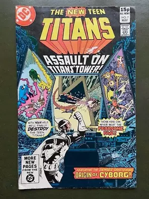 Buy DC The New Teen Titans #7, Origin Of Cyborg, May 1981. • 1£