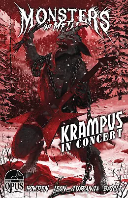 Buy Monster Of Metal Krampus In Concert Cvr A Christensen Opus Comics • 5.30£