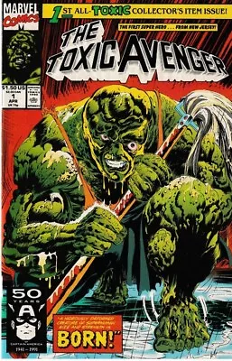 Buy Toxic Avenger 1-A Marvel Comics Vol-1 (1991-1992) Grade 9.2 • 66.98£