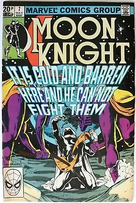 Buy Comic Book - Marvel - MOON KNIGHT - #7 May 1981 -  Very Good • 7.99£