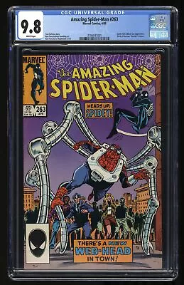 Buy Amazing Spider-Man #263 CGC NM/M 9.8 White Pages Normie Osborn! Marvel 1985 • 73.09£
