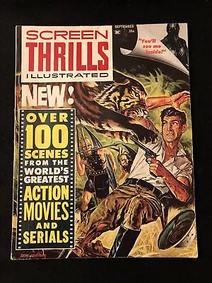 Buy Screen Thrills Illustrated Vol 1 # 2 1962 3 Cut Outs Warren Mb6 • 11.15£