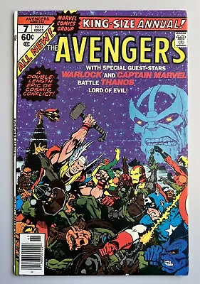 Buy Avengers Annual #7 , Key - Death Of Warlock , VF- • 75£