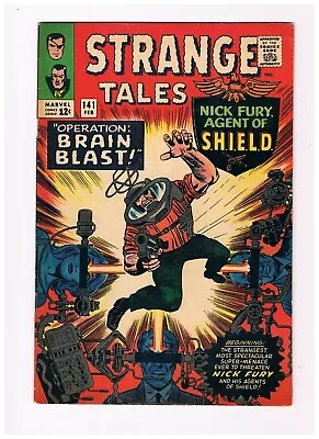 Buy Strange Tales #141- Dr. Strange (Kirby) And Nick Fury (Ditko); Marvel 1966 • 27.98£