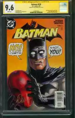 Buy Batman 638 CGC SS 9.6 Jason Todd Revealed As Red Hood 1st Print Cover 5/05 • 159.90£