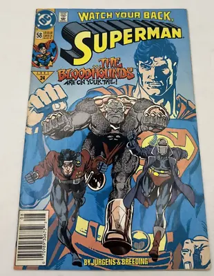 Buy DC Comics Superman #58 1991 • 3.08£