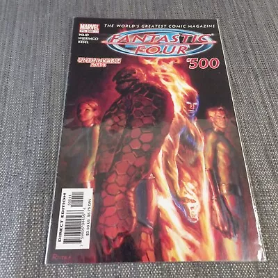 Buy Marvel Comics Fantastic Four # 500 Unthinkable Part 4 Comic • 3.50£